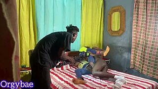 Oh yeah, dig that deep cock into my wet shaved pussy for a wild amateur fuck behind the scenes!