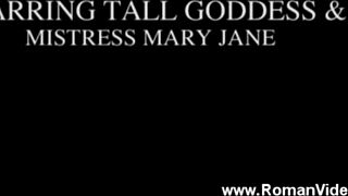 Can You Handle This Tall Goddess Amazon Blonde Dominatrix Facesitting Hard With Her Ass For Femdom Worship?