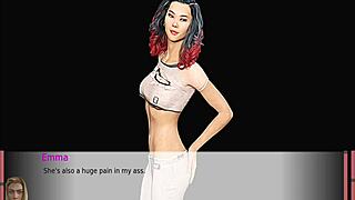 I feel so connected in this lesbian couple kissing deeply.