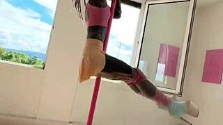 why not dive into anuskatzz's exotic pole dance compilation with fitness anal action in heels?