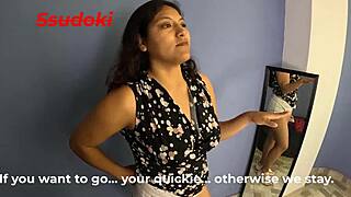 I feel so passionate about this tanned big natural tits Latina teen fulfilling her ninfómana desires with intense doggystyle fucking and kissing