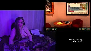 I love how these big natural tits feel naked in the remastered play through part 4