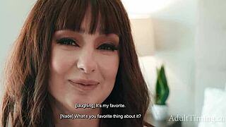 Nade nasty drills stevie moon from behind in erotic romp.