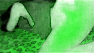 hey, caught this sexy slut on night vision getting pounded doggystyle by monster cock 😏