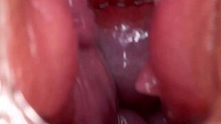 horny shaved slut with big tits gets wet pussy fucked hard until squirting in amateur homemade action