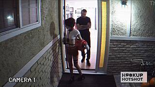 Huge meat creams pervy cutie Lola Faes face after raw anal fucking with deepthroat blowjob and squirting orgasm.