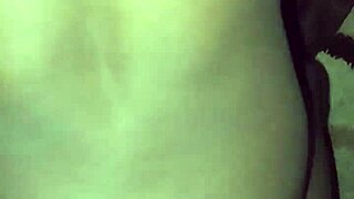 Skinny Kenyan brunette amateur wife spanks and takes dirty cock deep in her creamy wet pussy