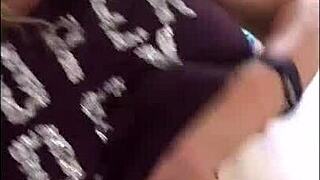 i'm sophie james, that horny british milf with big tits, enjoying private moments in stockings and nylon alone