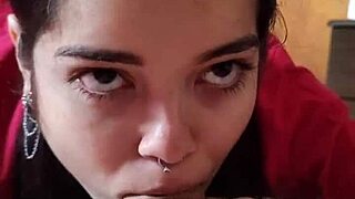 Why Does Cute Brunette Debora Prado Suck Cock For Best Good Morning?