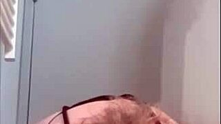 I feel so humiliated yet aroused as my bound slave whore gets pissed on command then blows to cum