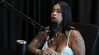 This submissive Brazilian babe tries huge cock in wild domination interview but hesitates at first