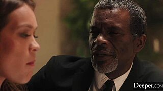 what drives deeper into naughty brat katie kush's bondage punishment with buttplug and big black cock domination in garage anal play?