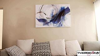 hot milf boss lures assistant into quickie office pounding with deepthroat and creampie 😏