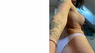 Eating my ass with clothes ripped off