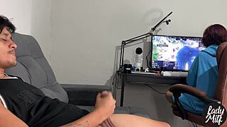 caught him jerking off while i was gaming guess what happened next