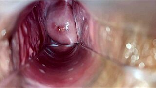 Oh yes, that's an intense vaginal orgasm up close with juicy pussy pulsing!