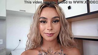 Morganita Brux 20 Years Old Pretty Brazilian Gets FUCKED by 4 HUGE COCKS in DAP ANAL GANGBANG!