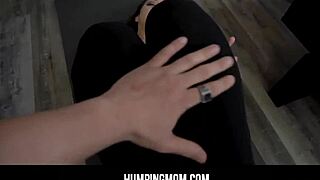 Raw Encounter Woman And Young Man Fucking Behind Back