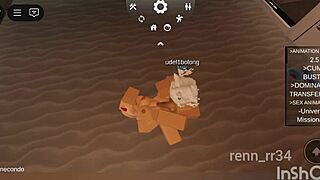 Gets Fucked By A Catboy In Roblox Scene