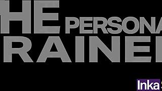 Cheating on boyfriend with big dick trainer