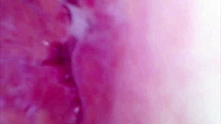 oh man i cant believe this real pussy orgasm with contractions and sperm in the juice under microscope its so intense