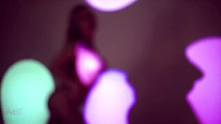 Angie Lynx Blonde Model Gets Fucked Deep In Art Exhibition