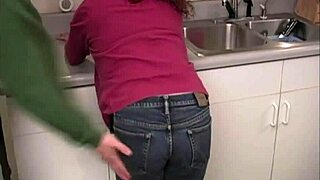 Taylor chubby BBW housewife stripped naked, spanked hard, and fucked doggy style 😈🍑