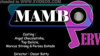 Oh wow, watch this slim petite 18+ Brazilian ebony beauty take first double anal DP with three guys!