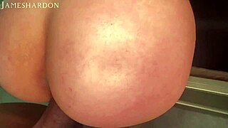 College girl takes creampie from big black cock in interracial blonde fucking session begging more!