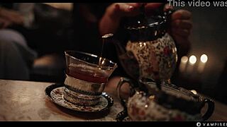 japanese asian vampire sex turns big tits babe rikako into lesbian demon with leana! 😈👻 big tits, scissoring, face sitting vibes