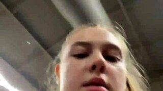 Intense gym training turns into hardcore fucking session