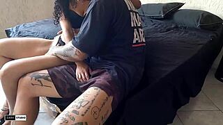 Oh man, today the hot brunette babe with her well-endowed friend really pounded that pussy hard!