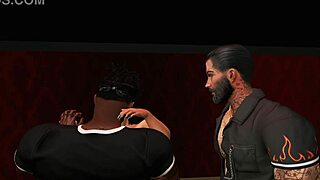 What happens on a friday evening at the movies with big tits interracial group fun?