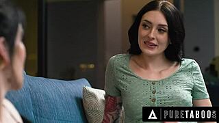 Pure Taboo Pervert Pregnant Woman Watches Prenatal Instructor Anna De Ville Satisfy Husband