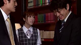 Why Not Join Aiko Endo for a Wild Threesome Session Right in the Office