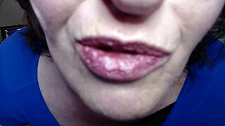 Watch dawnskye1962 in retro lingerie giving jerk off instructions by the mirror