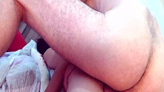 Brazilian guy dominates the skinny Korean k-pop girl in intense action.