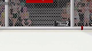 Intense Emotions in Princess of the Ring 2 Natasha vs Sayuri Fight