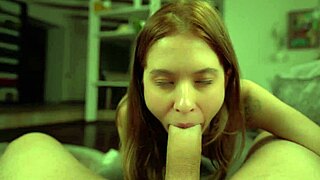 cheeky rich guy fucks cleaning girl with dirty talk in pov at work