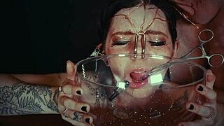 Why punish this emo bondage whore with face tying and piss?!