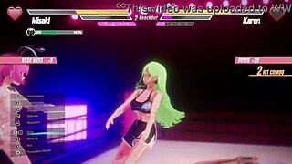 Chatting about the latest lesbian battle episode 6