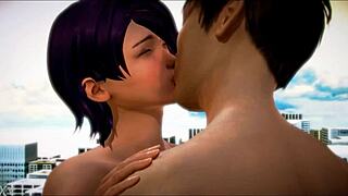 I Feel So Connected As We Kiss And Fuck Passionately In This Tall Couple's Intense Sex Session