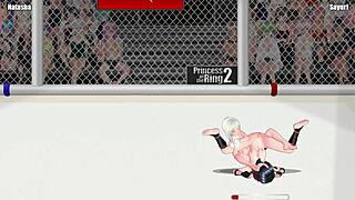 Intense Emotions in Princess of the Ring 2 Natasha vs Sayuri Fight