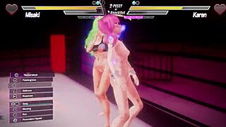 Chatting about the latest lesbian battle episode 6