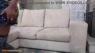 I love riding that big white cock reverse cowgirl in my amateur casting pov.