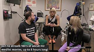 Are you ready to see me taken and humiliated as a tanned nurse with gloves and vibrator in this gaping hospital scene?