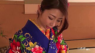 seductive japanese beauty ayumi shinoda teases with her allure in this asian blowjob scene