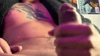 hey, check out this wild brazilian guy in coringa cosplay doing a hilarious solo handjob session, man it's epic