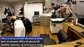 Are you ready to see me taken and humiliated as a tanned nurse with gloves and vibrator in this gaping hospital scene?