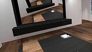 oh, i feel so excited to play pornflix and chill in vr with this shaved brunette's hot solo session